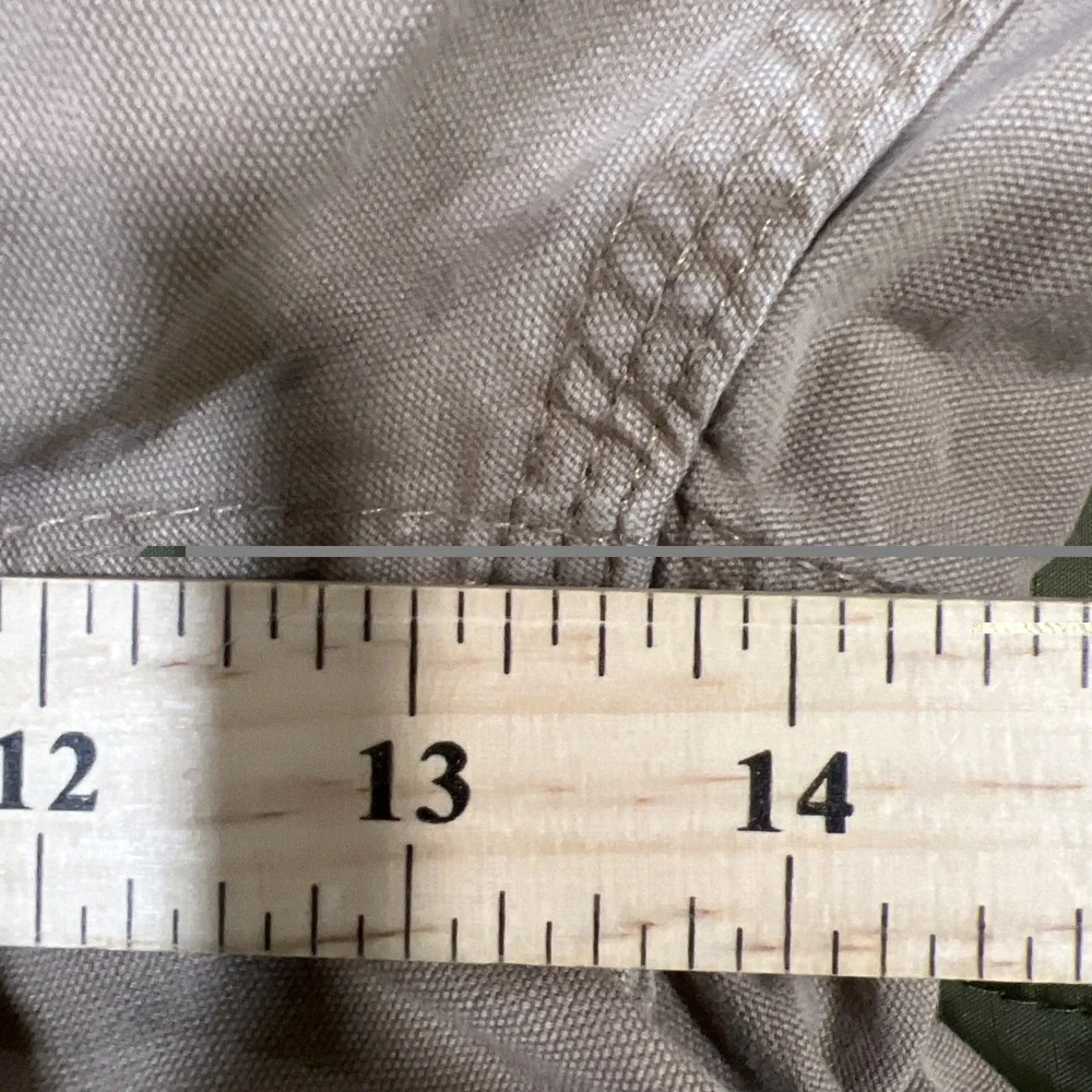 Carhartt B151 Canvas Work Pants 46x30 DKH Khaki Original Fit Mexico‎
